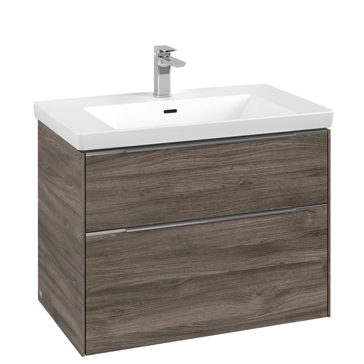 Tvättställsskåp Villeroy & Boch Subway 3.0 med 2 Lådor