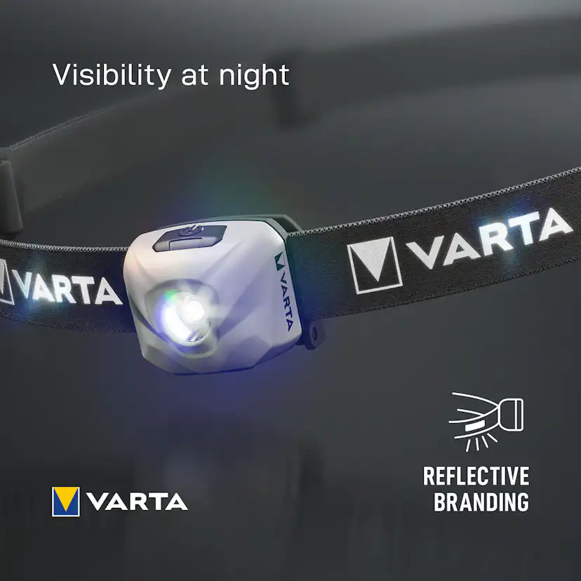 Outdoor Sports Ultralight H30R Pannlampa 300 lm Vit Svart/Silver