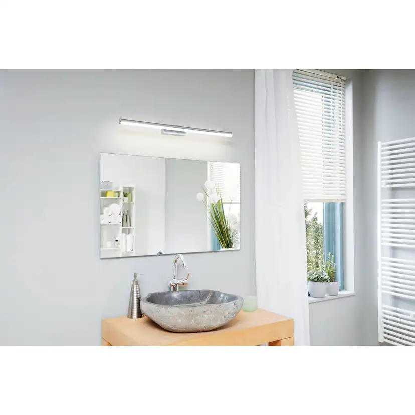 LED-SPIEGELL.L-780 CHROM/WEISS 'VADUMI' 780 mm, Vit