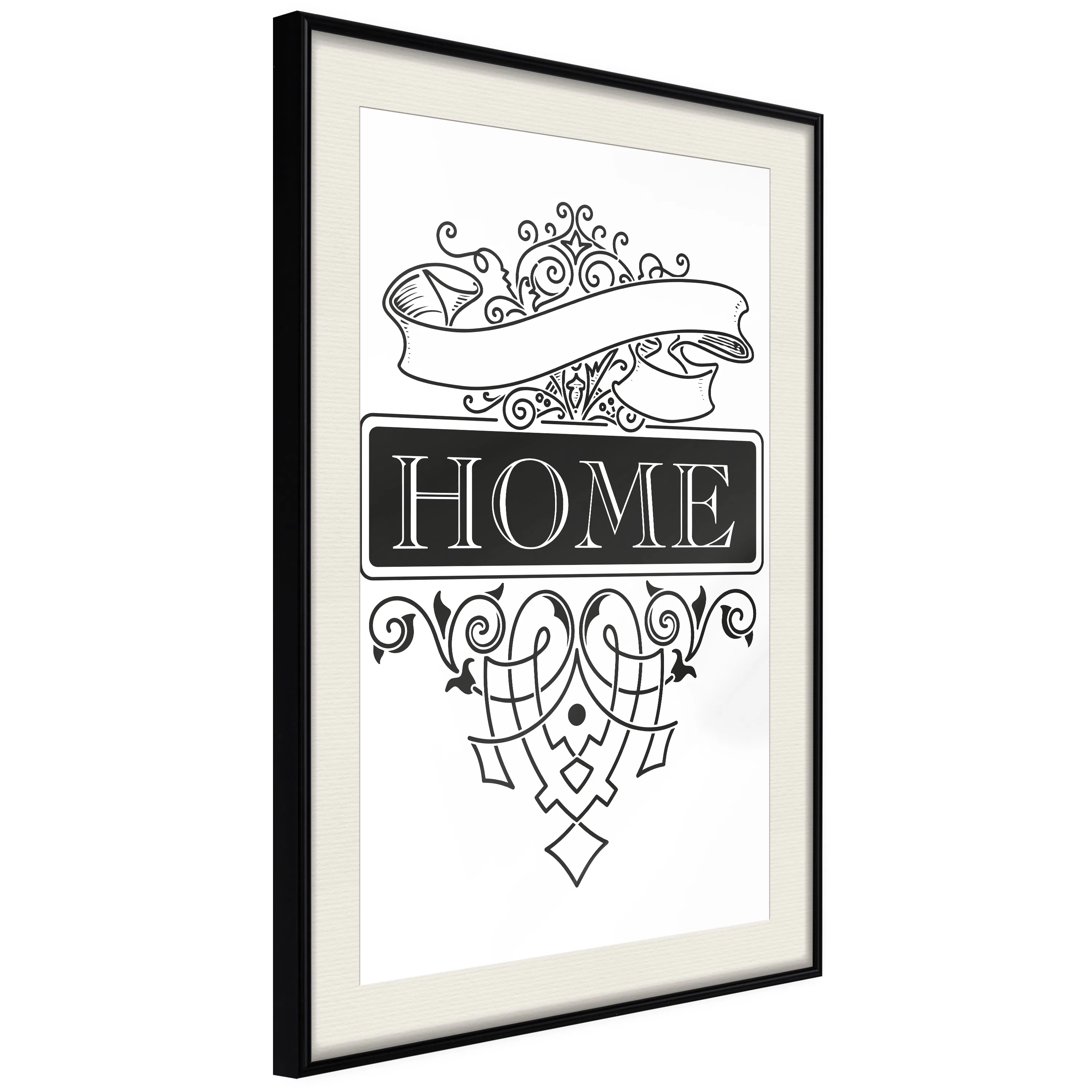 Poster Artgeist Affisch Home