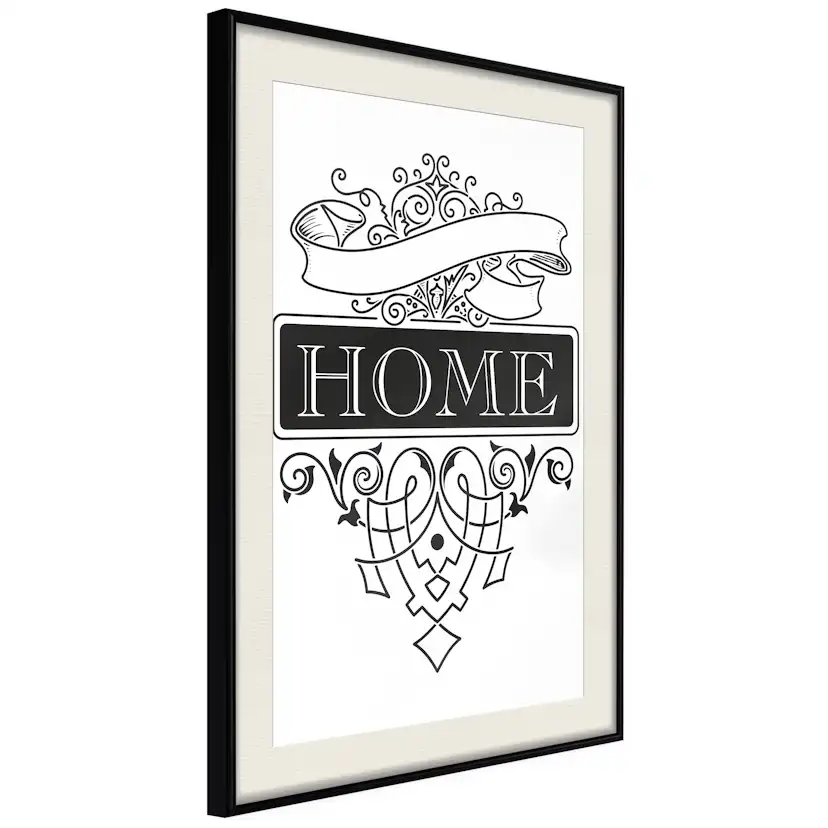 Poster Artgeist Affisch Home
