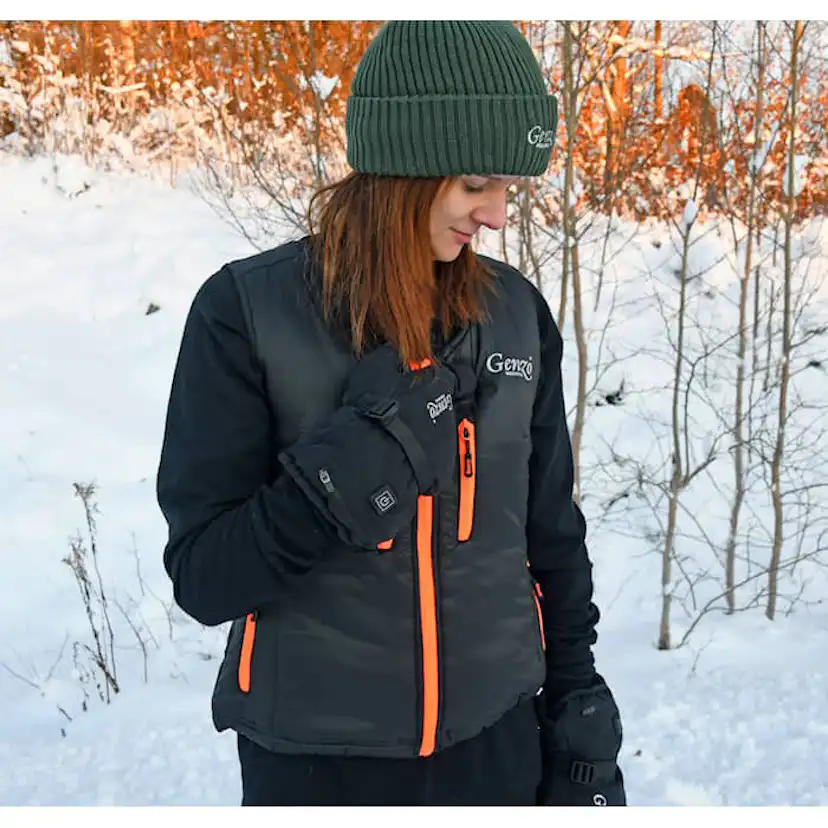 Värmeväst Genzo Arctic Original Dam med Batteri & Laddare