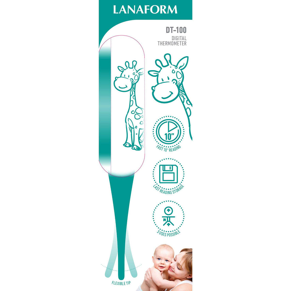 Febertermometer Lanaform DT-100