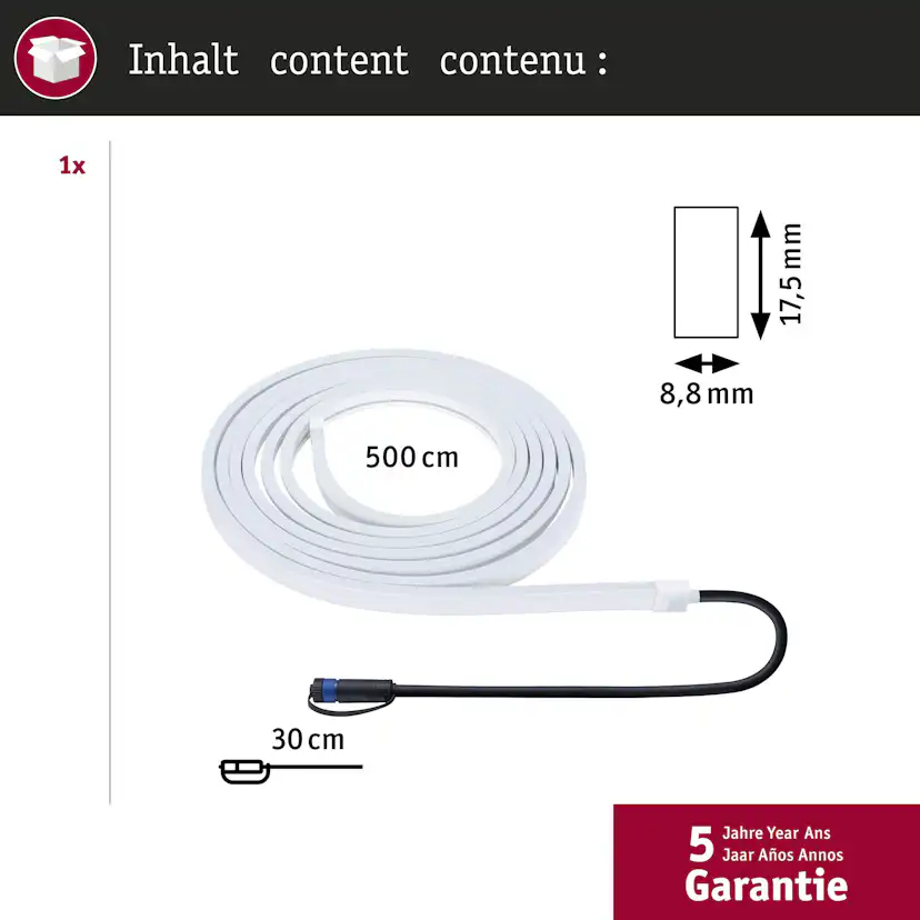 LED-strip Paulmann Smooth Plug & Shine IP67 24V