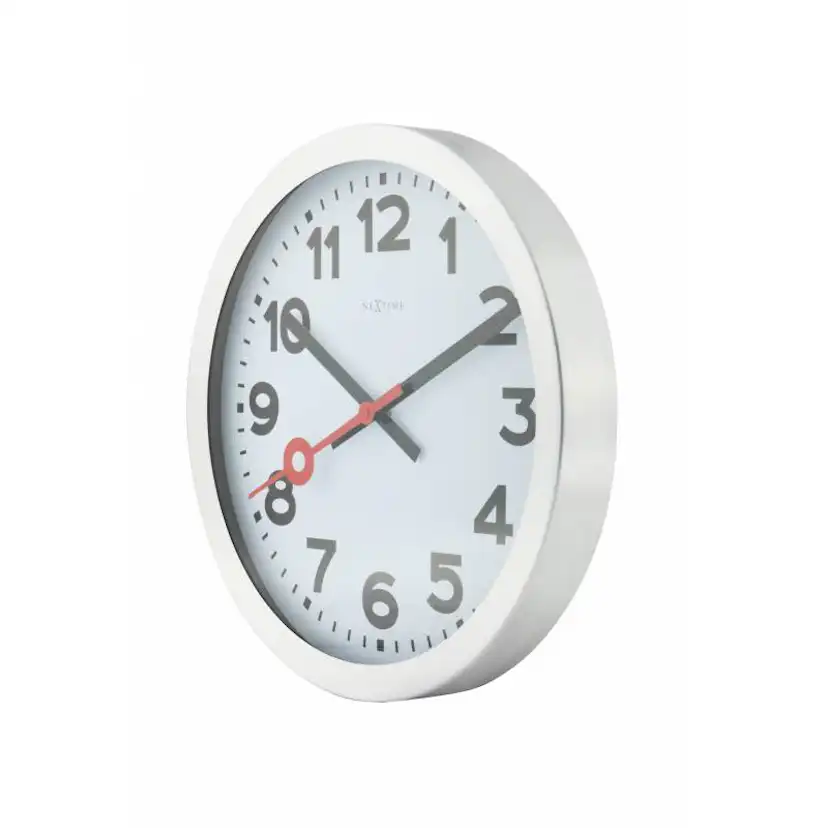 Väggklocka NeXtime Station 35 cm Siffror