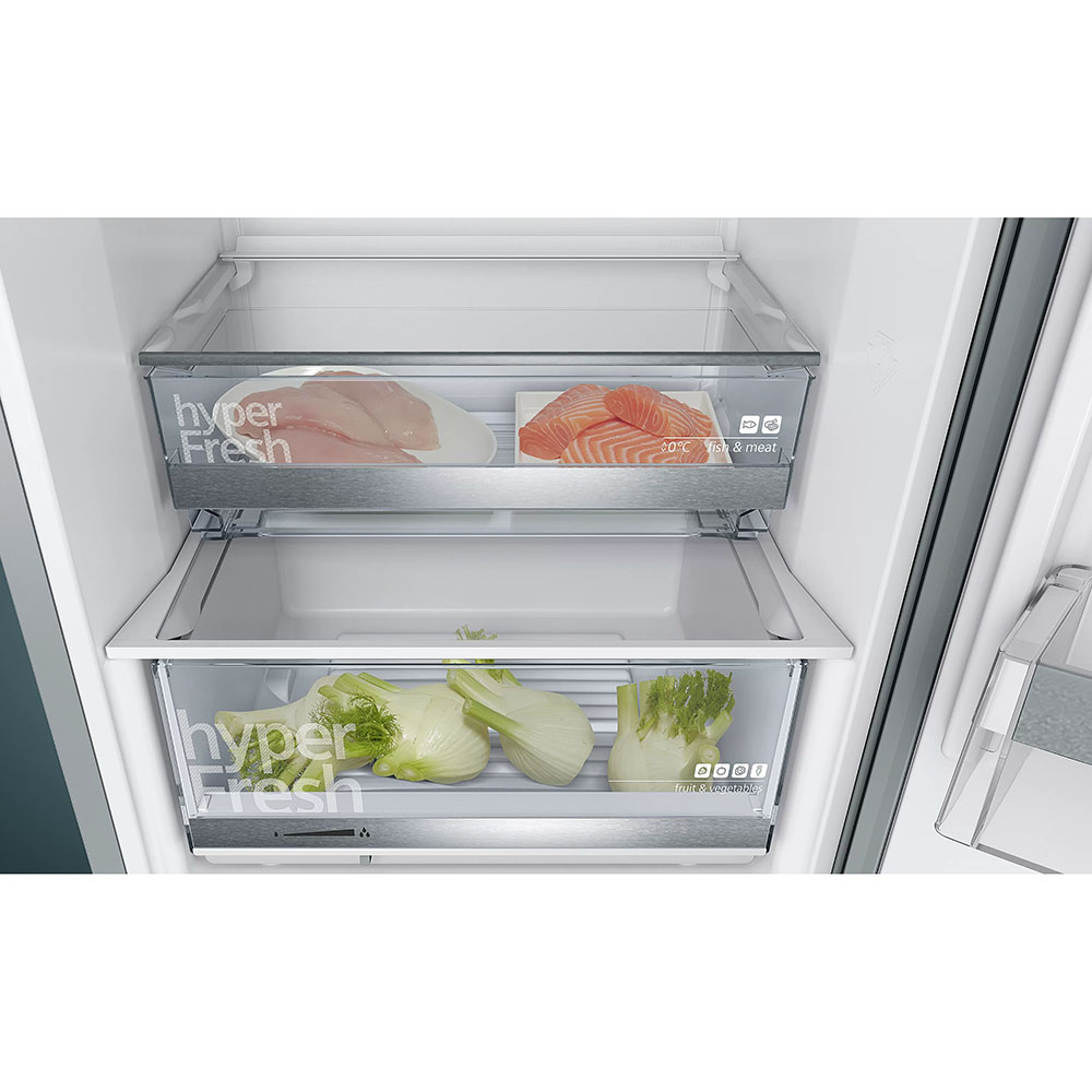 Fristående Kyl & Frys Siemens iQ500 KG36EAICA med lowFrost-teknik och LED-belysning