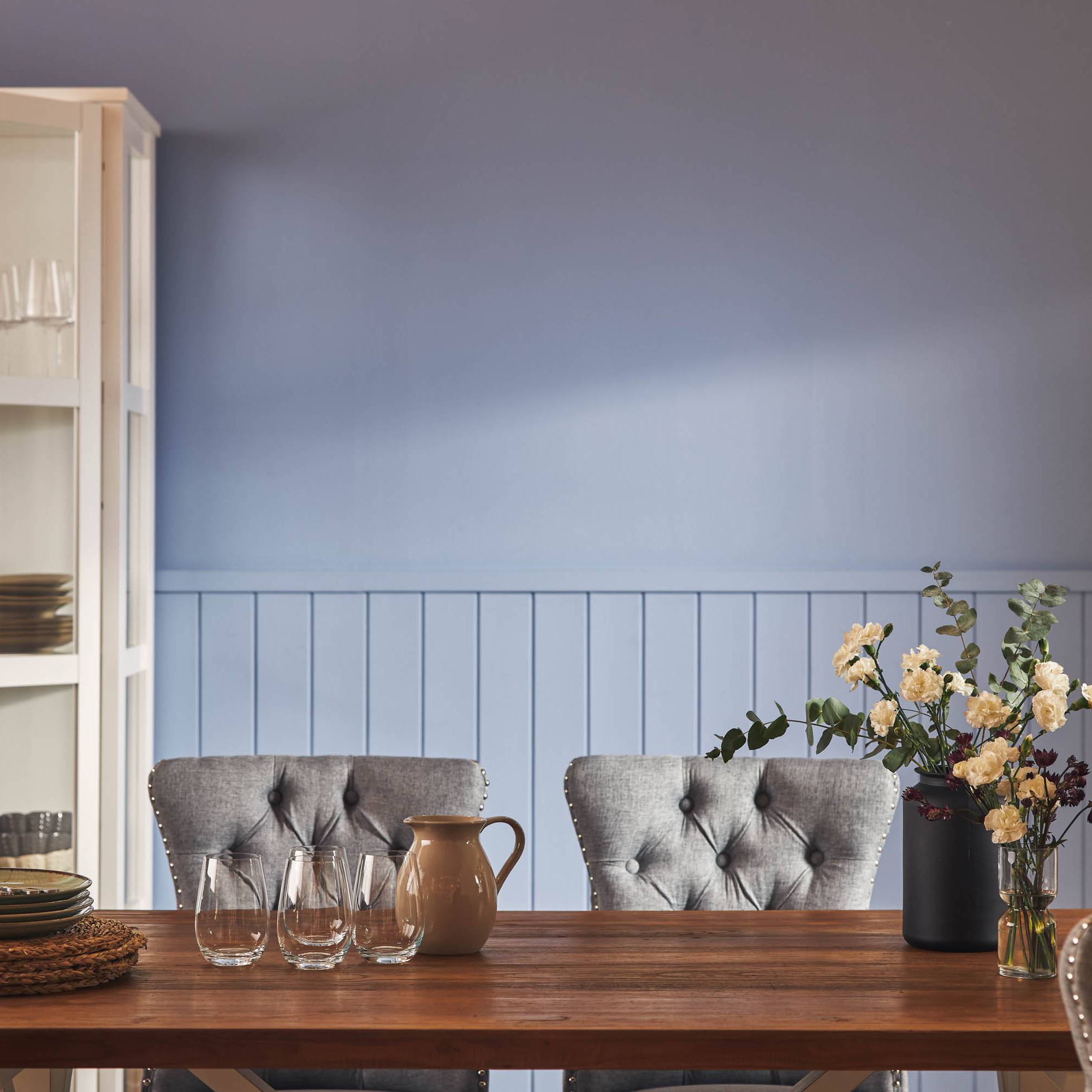 Matgrupp Bloomington Lyon Rektangulärt Matbord 200-290 cm Förlängningsbartt med 6 Bergviken Matstol