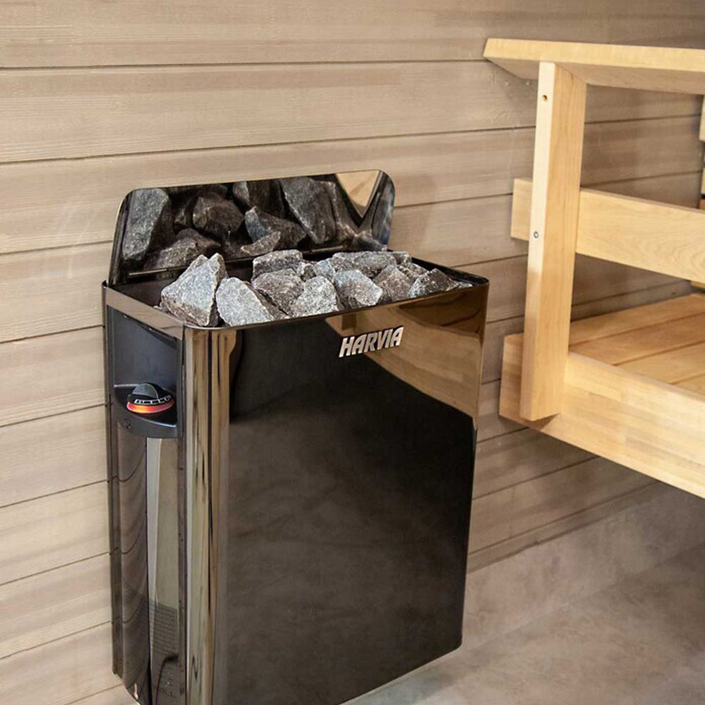 Bastuaggregat Harvia The Wall SW60 Svart