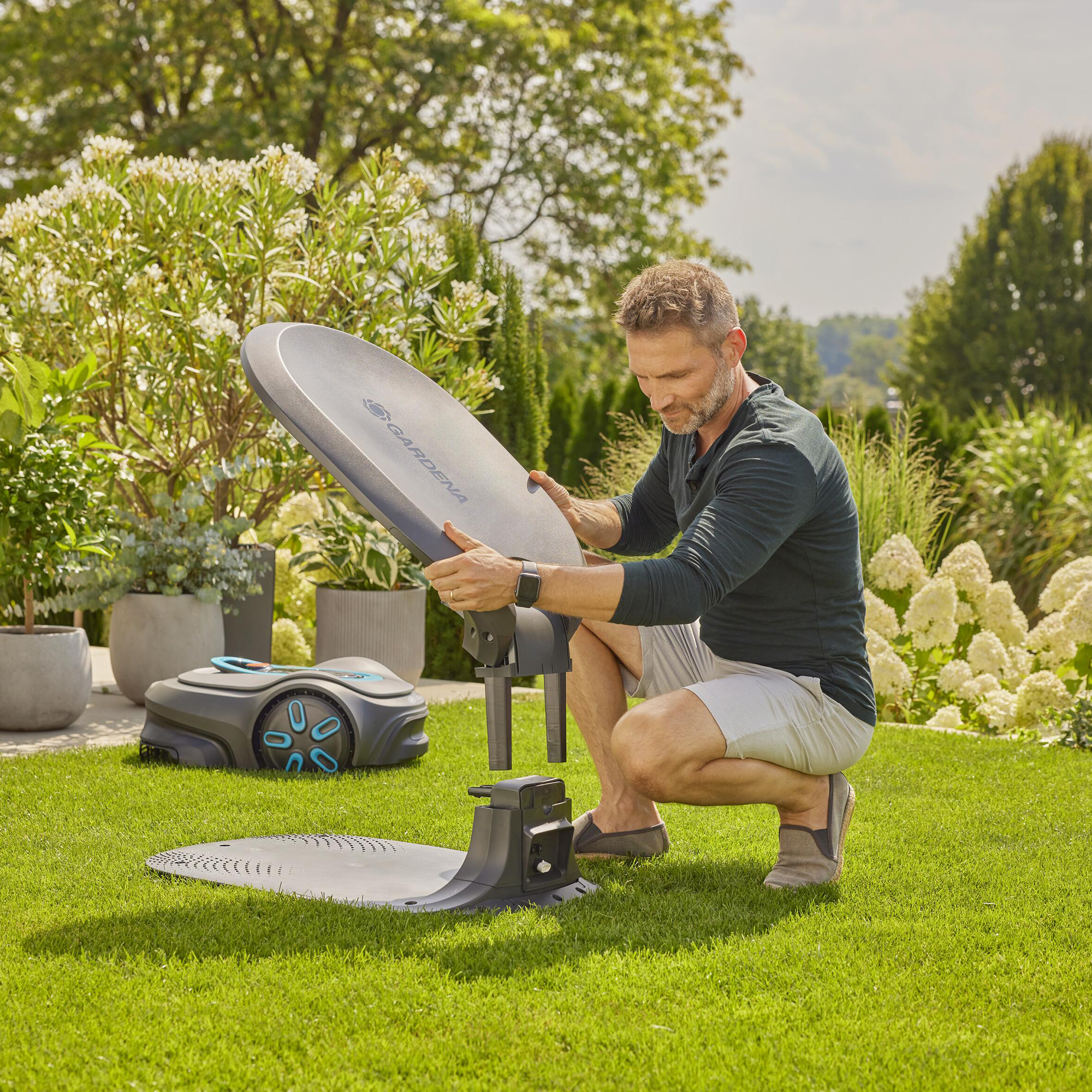 Hus Gardena Till Robotgräsklippare Max & Sileno Free