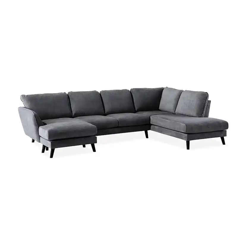 U-soffa Scandinavian Choice Trend Lyx med Divan Vänster