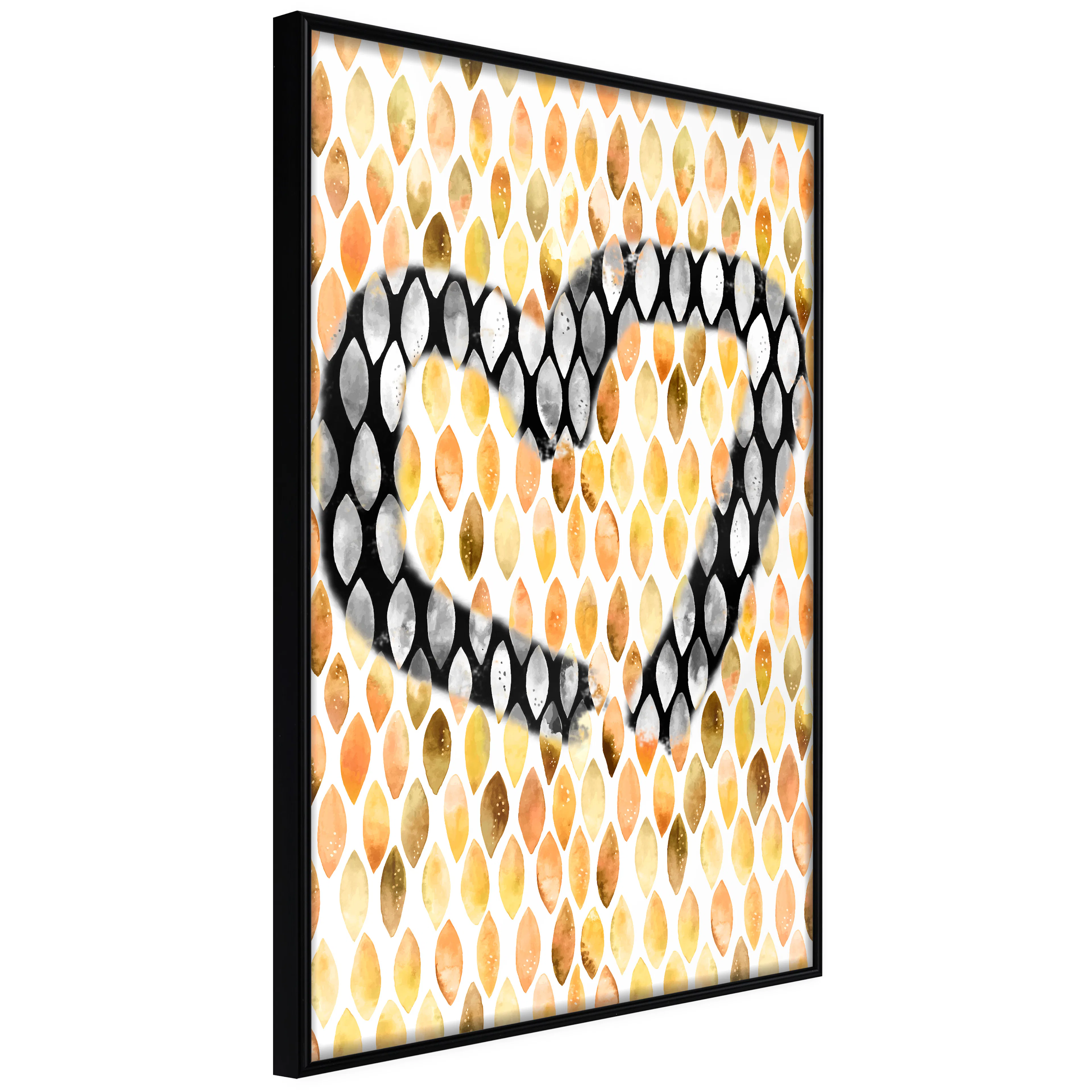 Affisch - Summer Sign [Poster] 20x30 Svart ram, 20x30 cm
