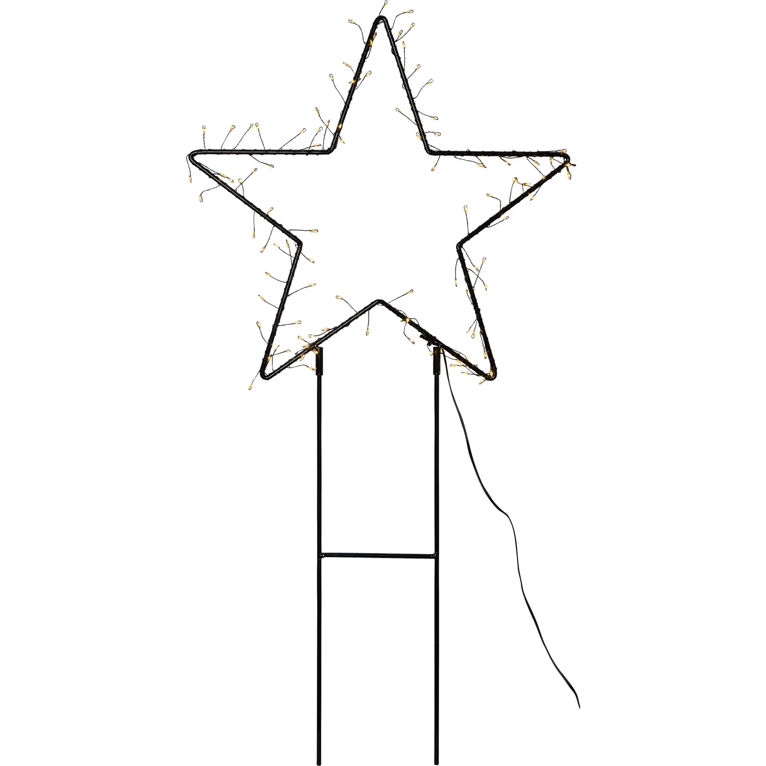 Metal Garden Star 40 cm, LV, outdoor Höjd: 800 mm
