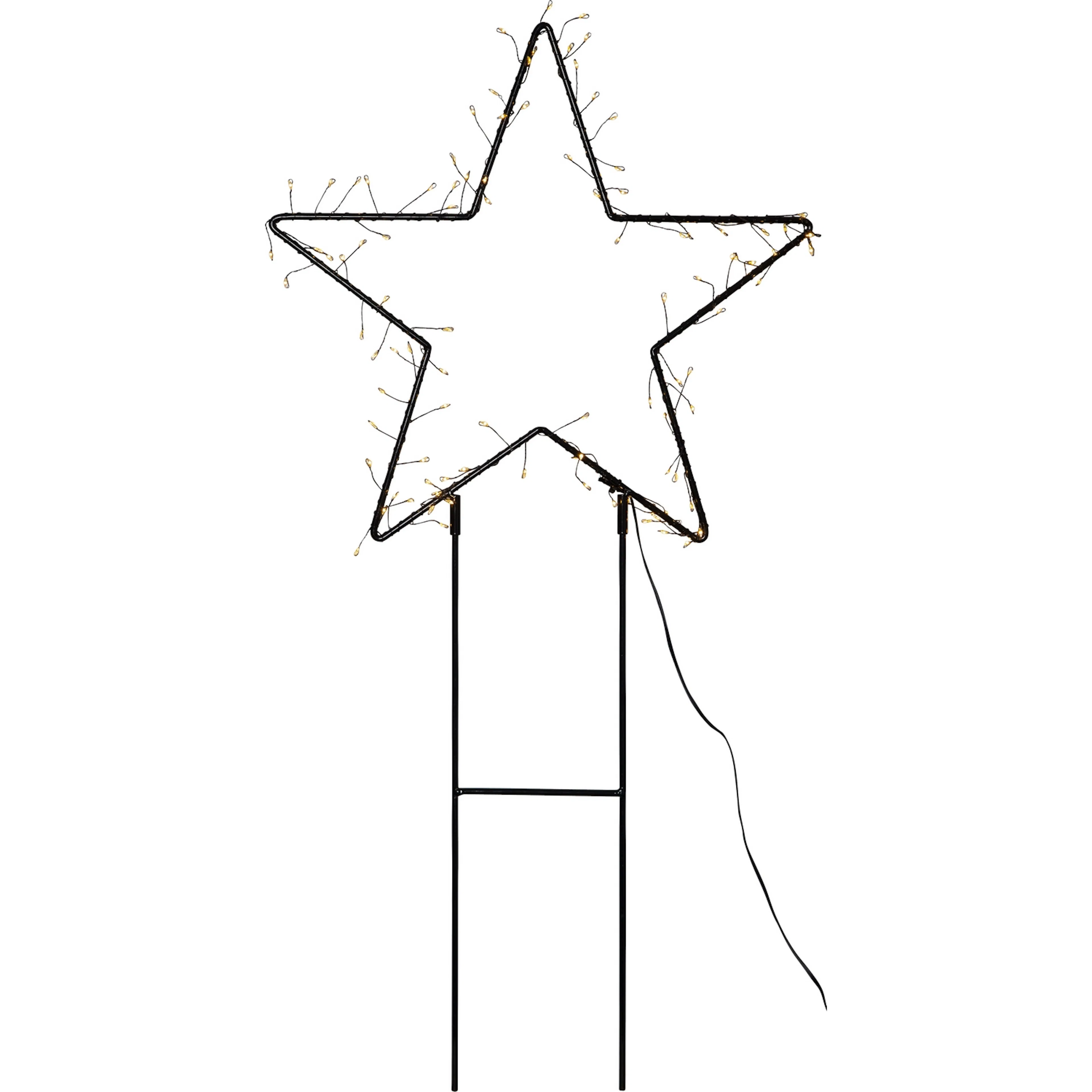 Metal Garden Star 40 cm, LV, outdoor Höjd: 800 mm