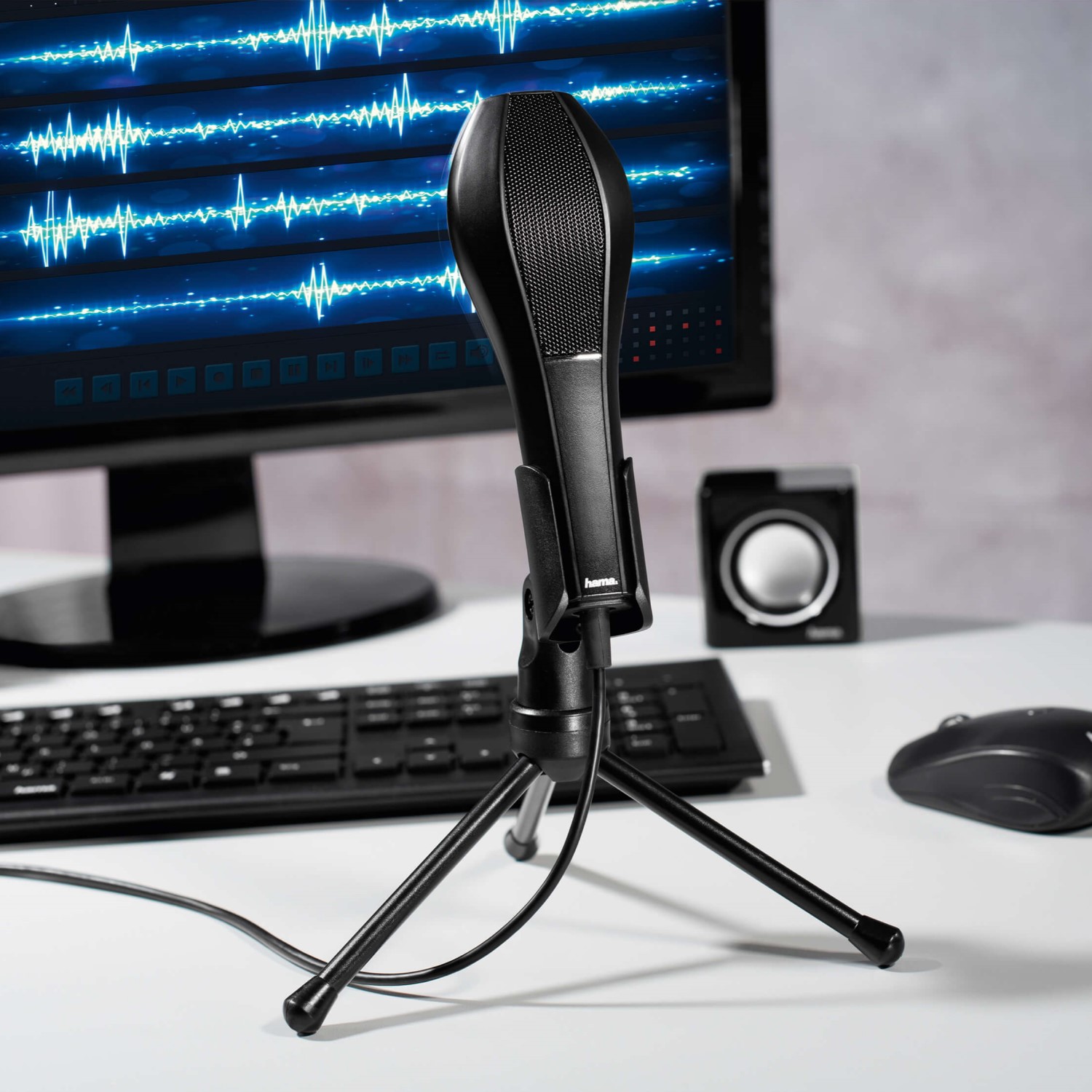 Mikrofon Hama Stream Usb Svart