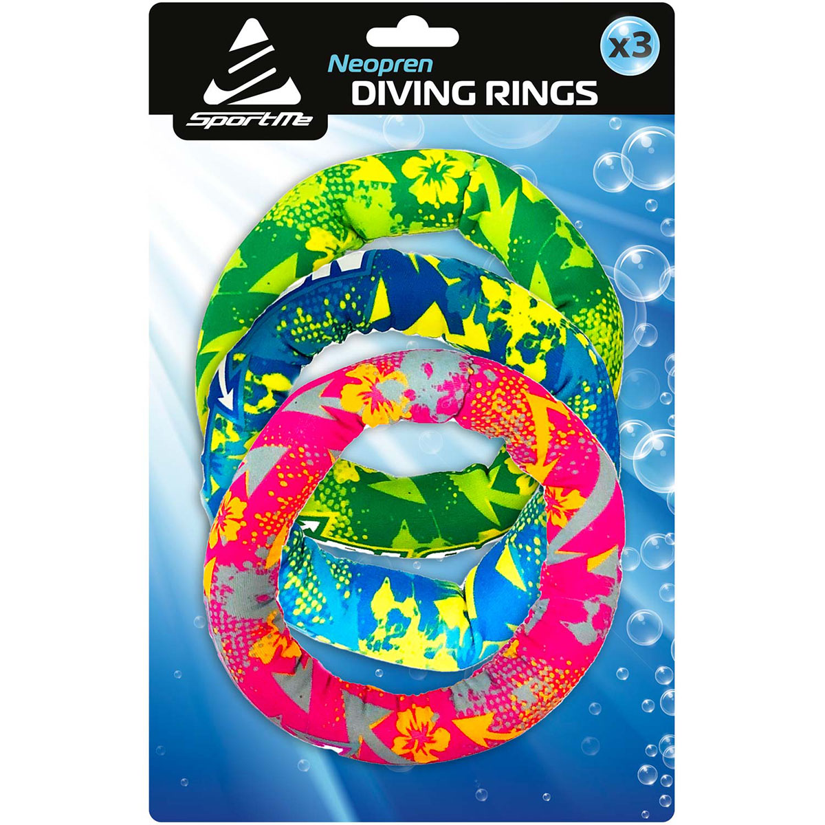 Dykringar SportMe 3-pack