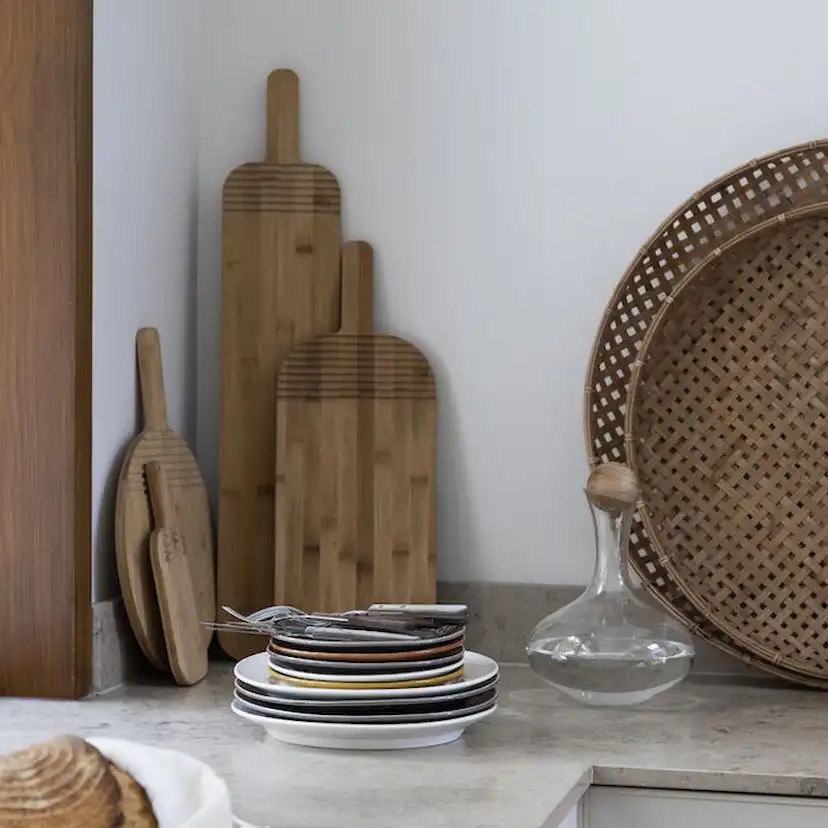Skärbräda Sagaform Nature Bambu med Handtag