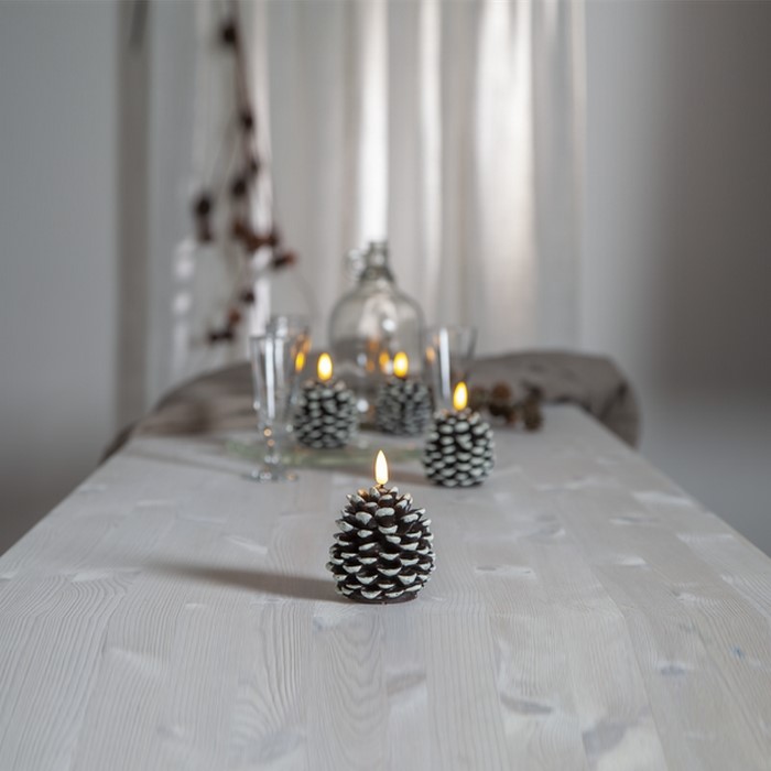 Blockljus Star Trading Flamme Kotte Batteridrivet LED-Ljus