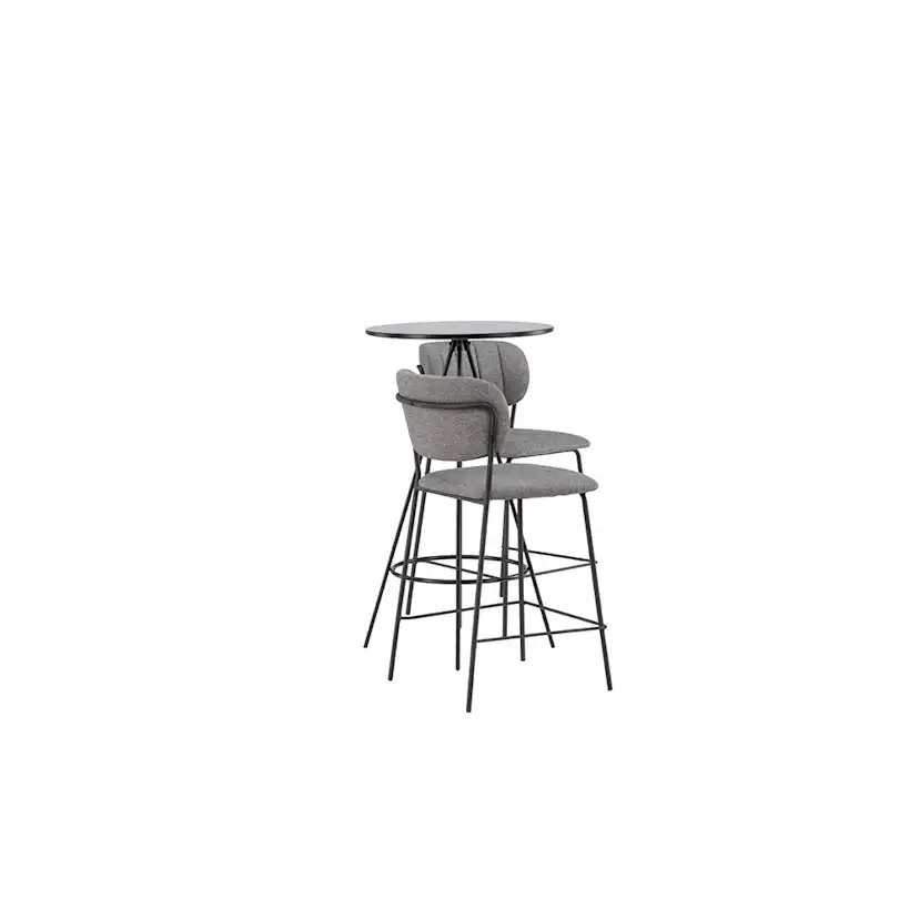 Matgrupp Venture Home Bistro Ø60 cm med 2 st Bell stolar