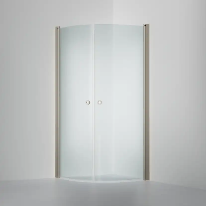 Duschvägg Linc Niagara 1000x1000 mm, Klarglas, Stone