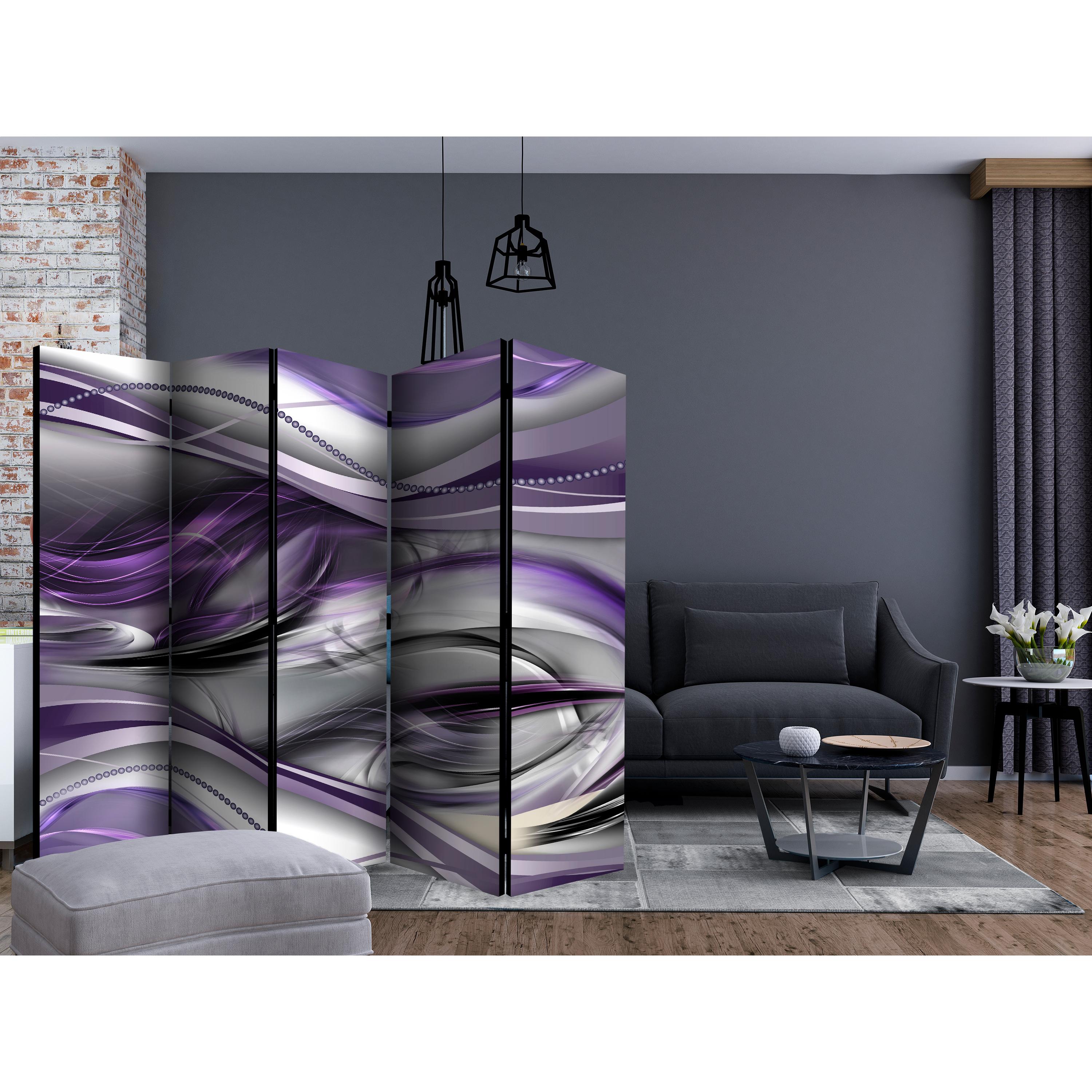 Rumsavdelare Skärmvägg Arkiio Tunnels Violet II 225x172 cm