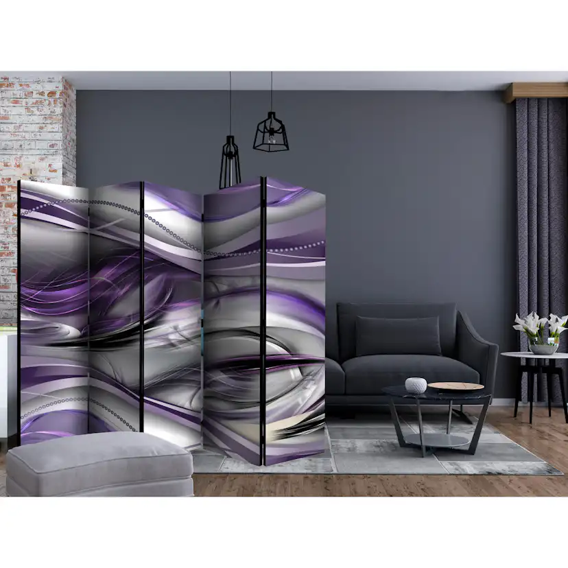 Rumsavdelare Skärmvägg Arkiio Tunnels Violet II 225x172 cm