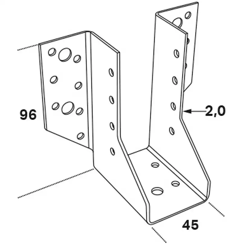 Balksko Jh 45x96x2,0 45x96x2,0 mm