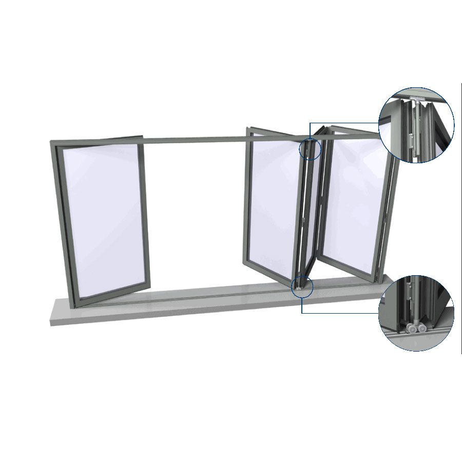 Vikdörr Vilenta Tärnaby Aluminium