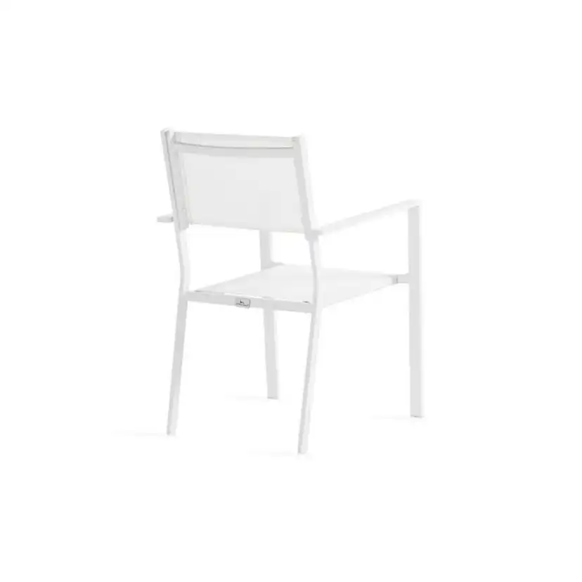 Stapelstol Comfort Garden Tunis Vit