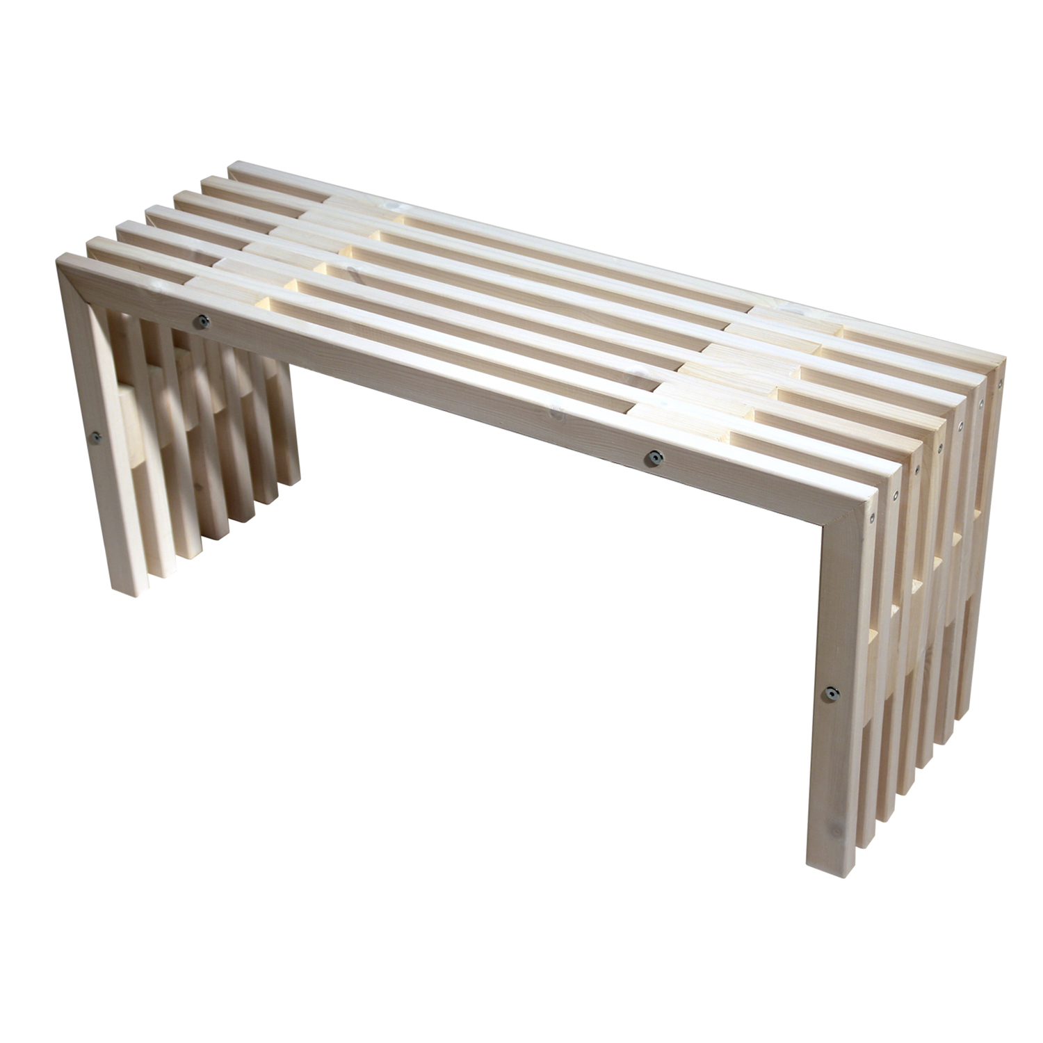 D-BENCH 100 CM FURU VIT OLJAD Furu Vit Oljad