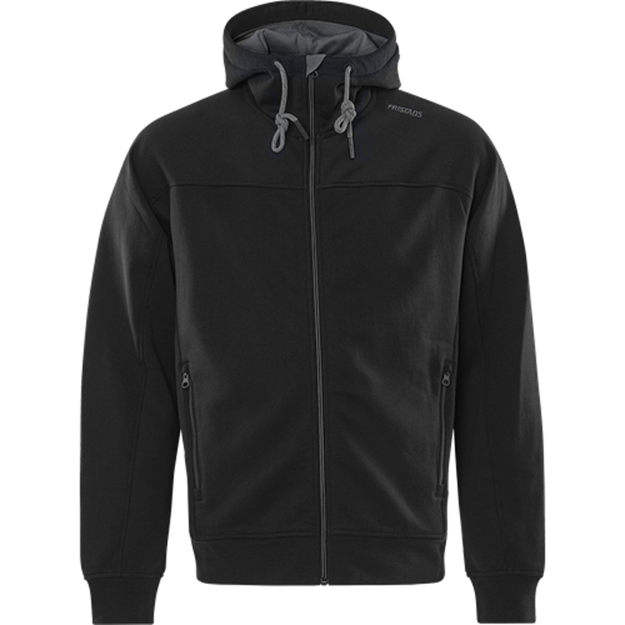 Sweatshirt-jacka Fristads med huva 7550 GSM