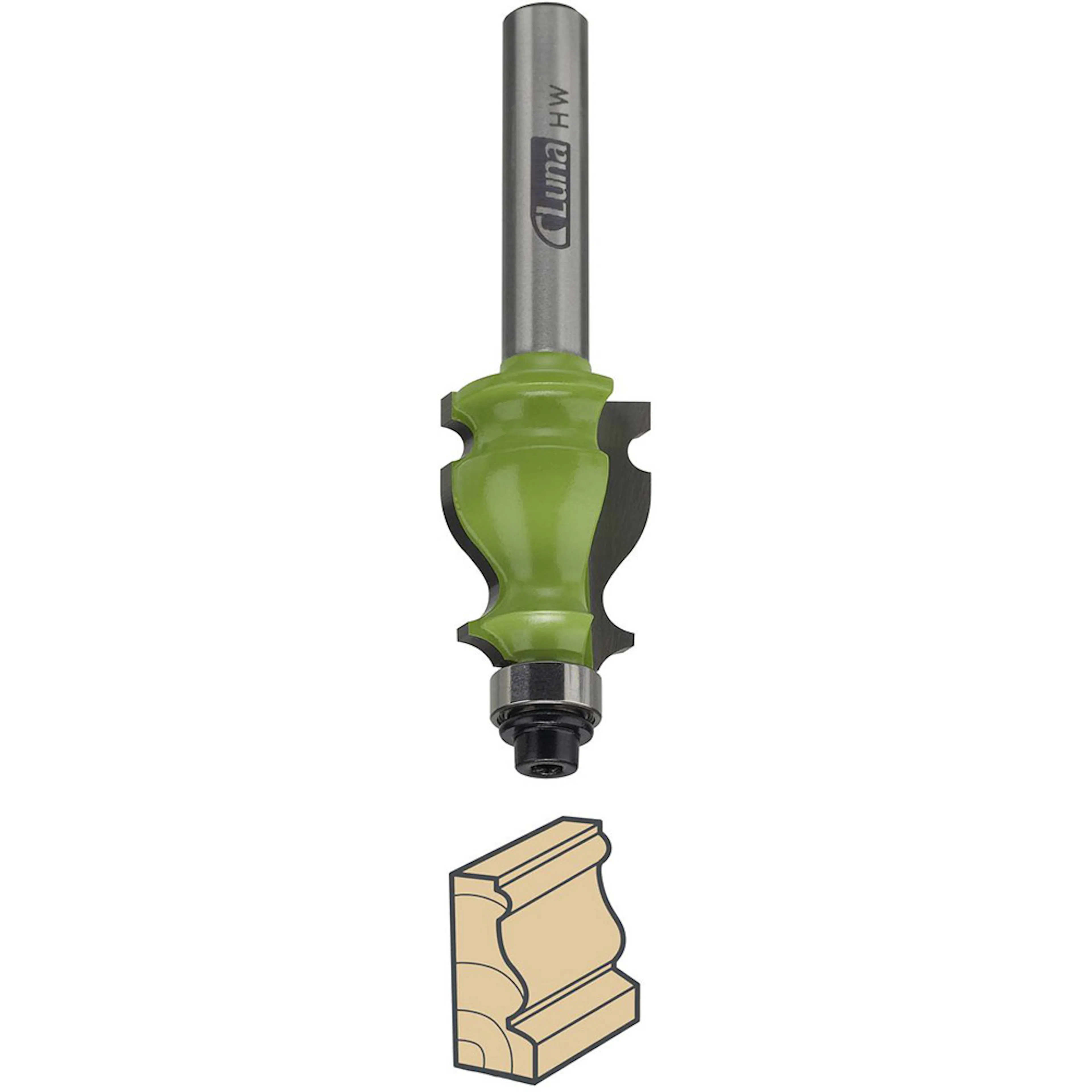 Profilfräsar Luna Tools För Trä