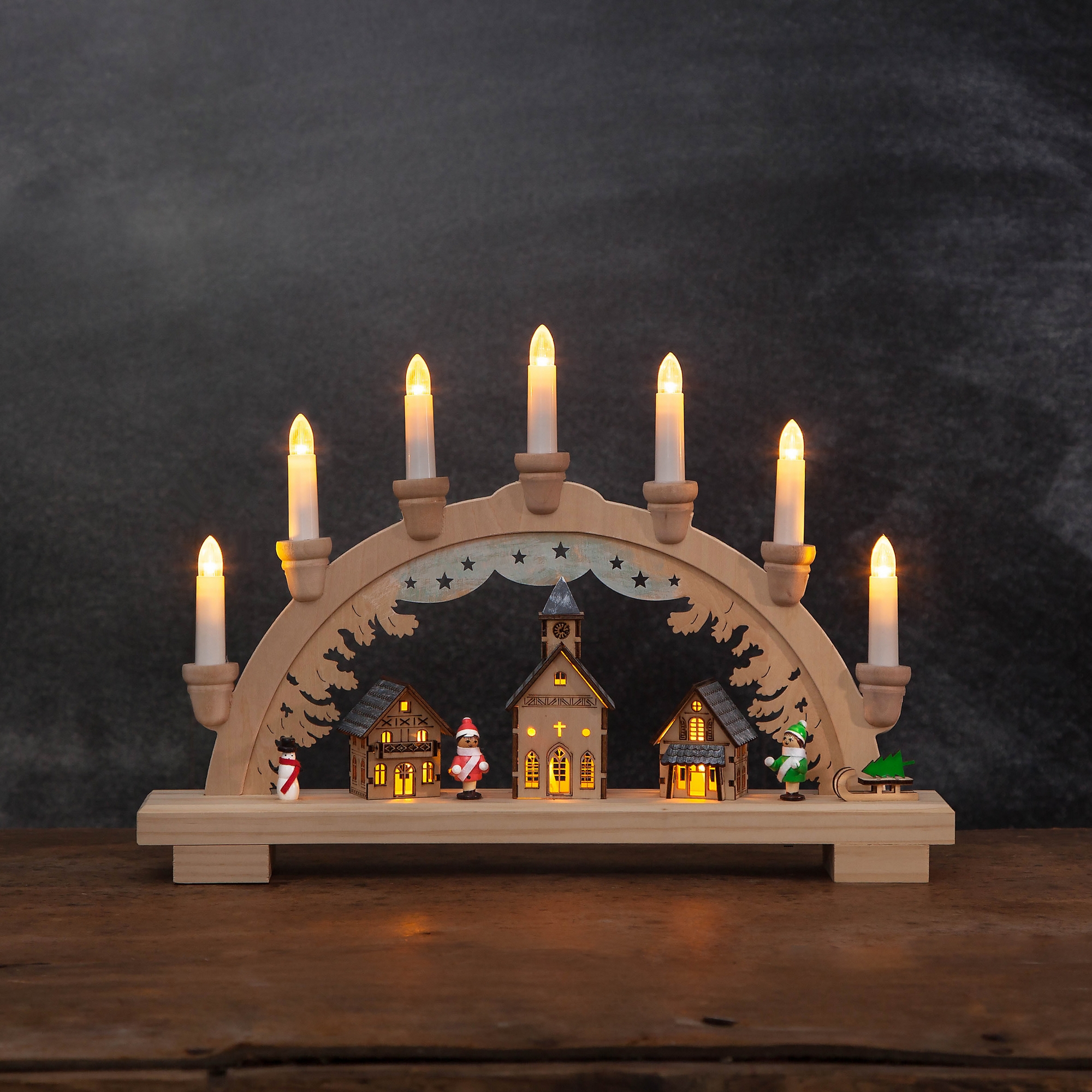 Adventsljusstake Star Trading Dassel