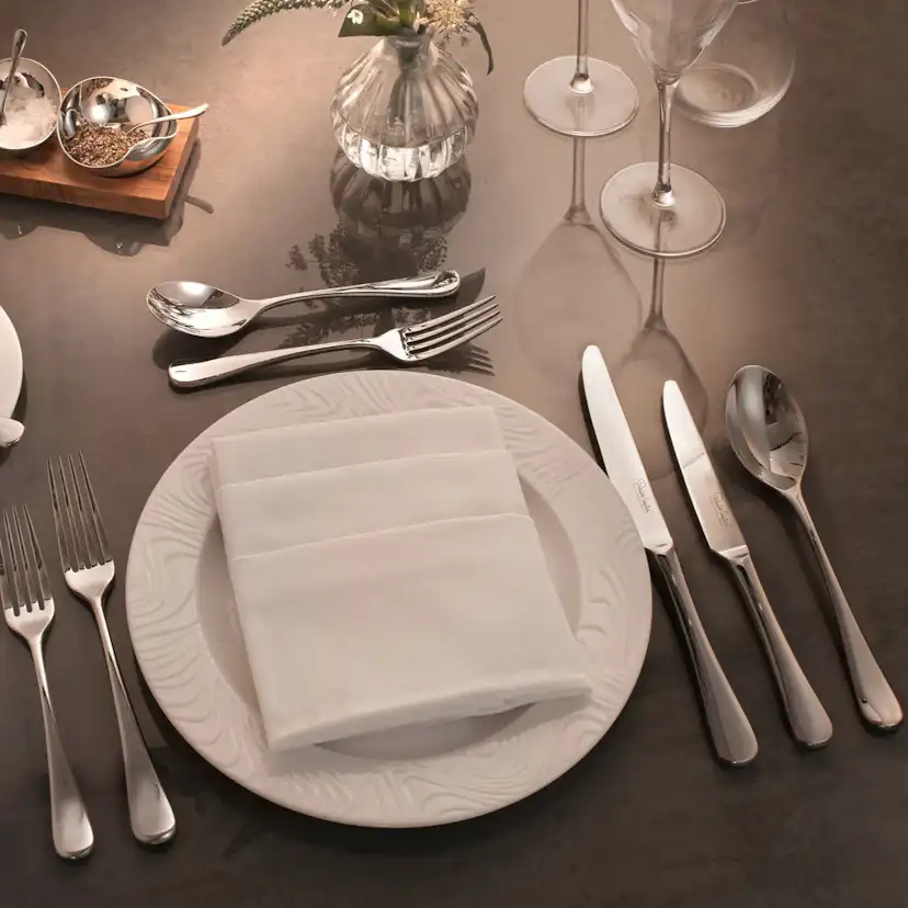 Bestickset Robert Welch Radford Blank 30 Delar
