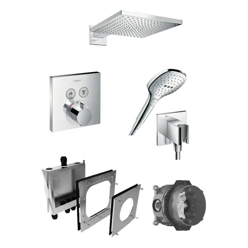 Takdusch Hansgrohe Raindance E Select Inbyggnadspaket