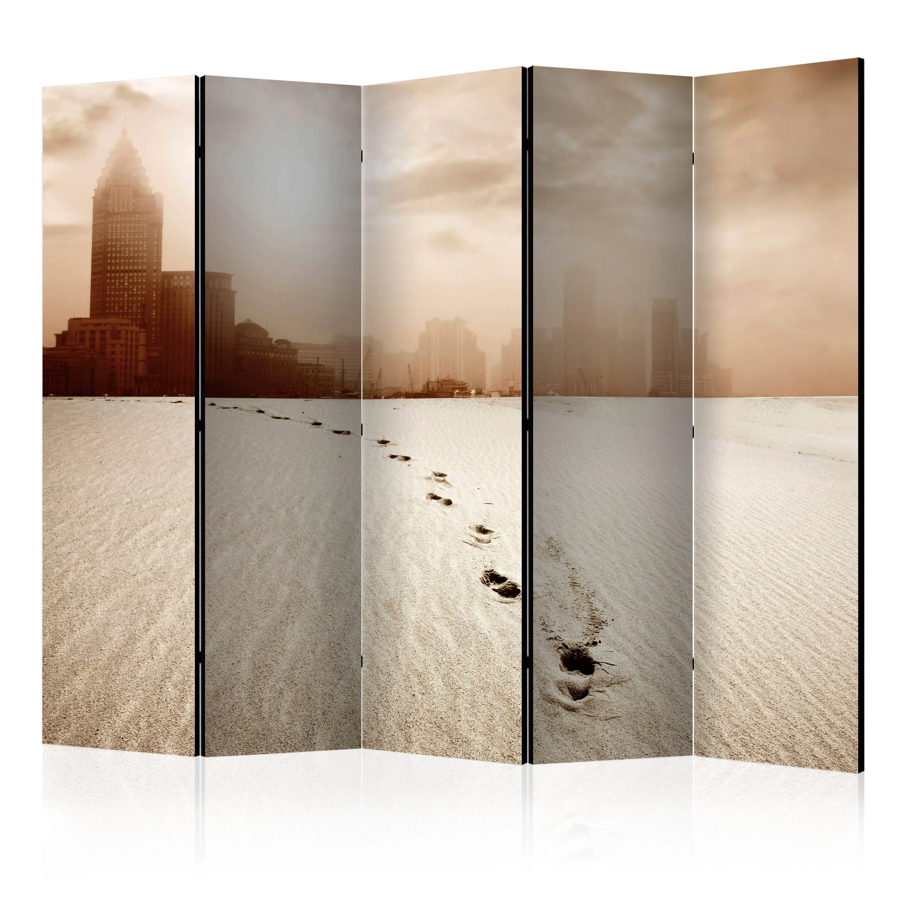 Rumsavdelare Skärmvägg Arkiio A Path To A Big City II 225x172 cm
