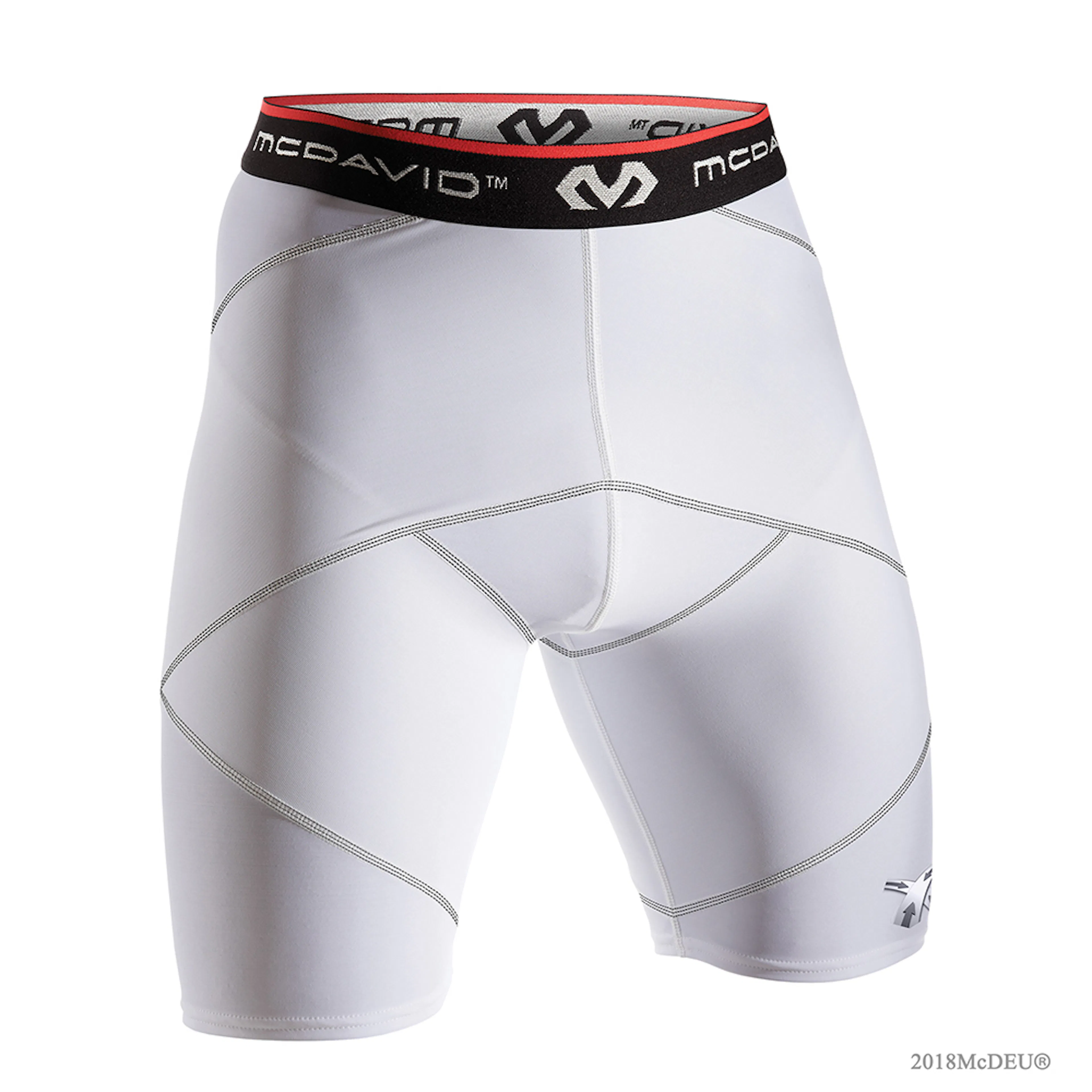 Cross Compression Shorts 8200-W-M Storlek: M Färg: Vit
