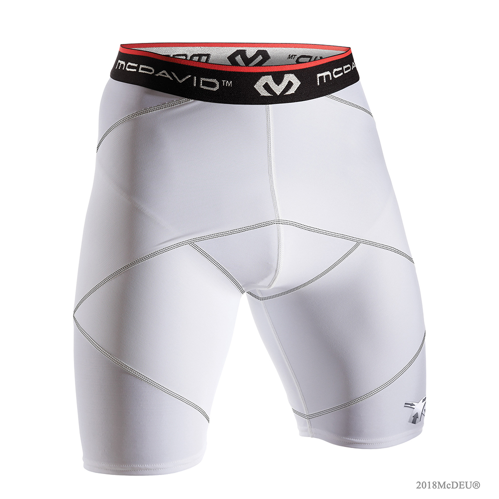 Kompressionshorts McDavid Cross Compression Shorts Vit