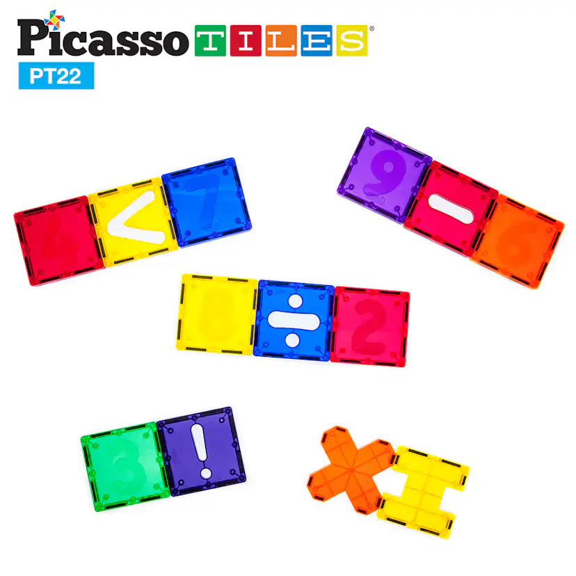 Magnetplattor Picasso Tiles 22 bitar