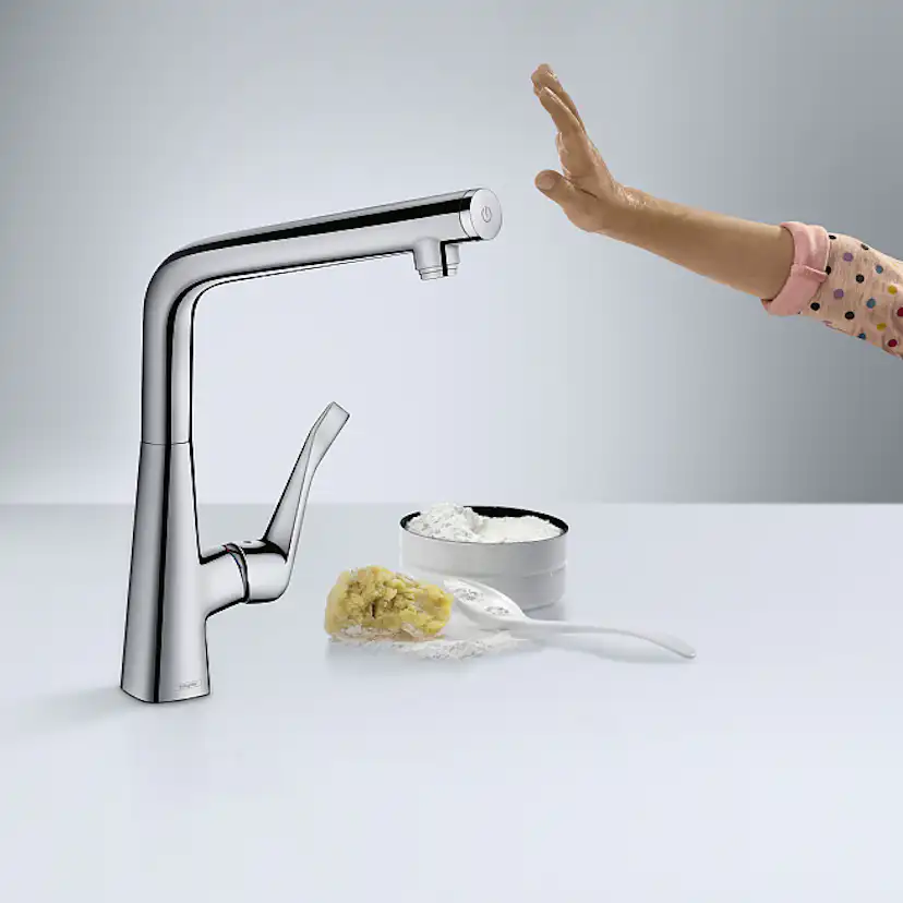 Köksblandare Hansgrohe Metris utan Diskmaskinsavstängning Krom