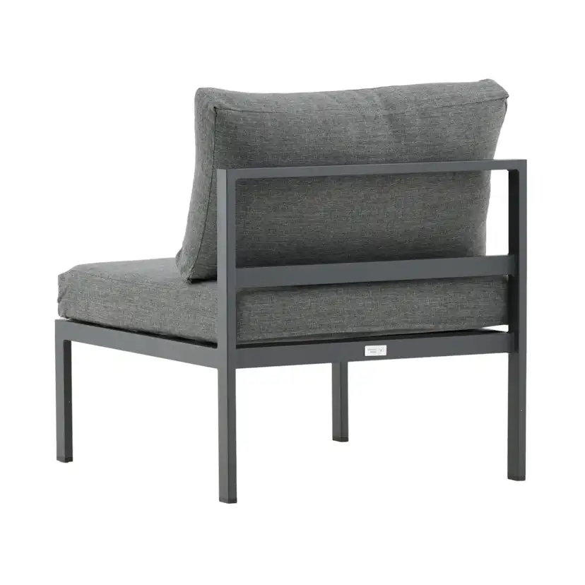 Copacabana Middle Part - Black Alu / Grey Cushion Black Alu / Grey Cushion