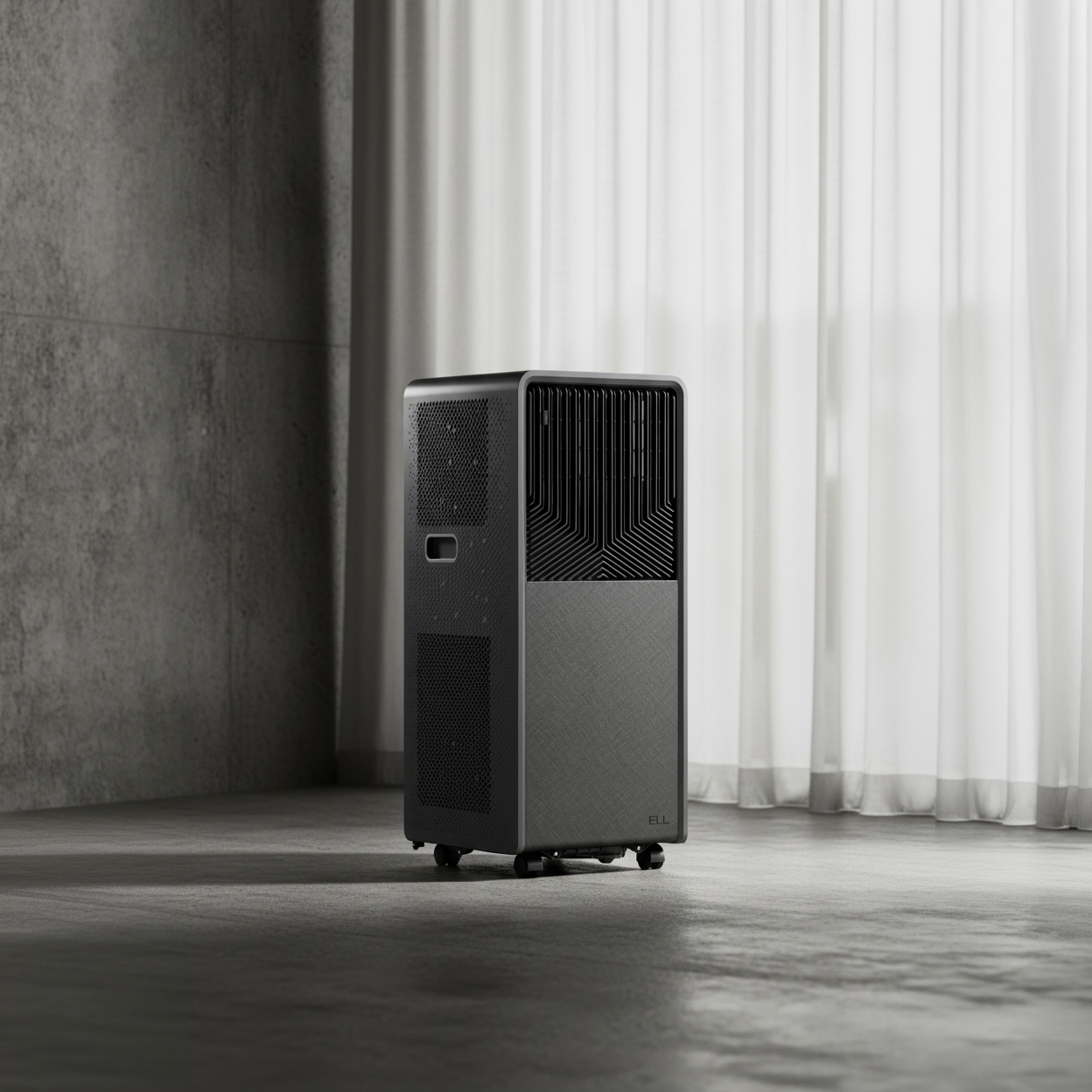 Portabel AC ELL Como 9000BTU 3-i-1 Kyla/Avfuktning/Ventilation