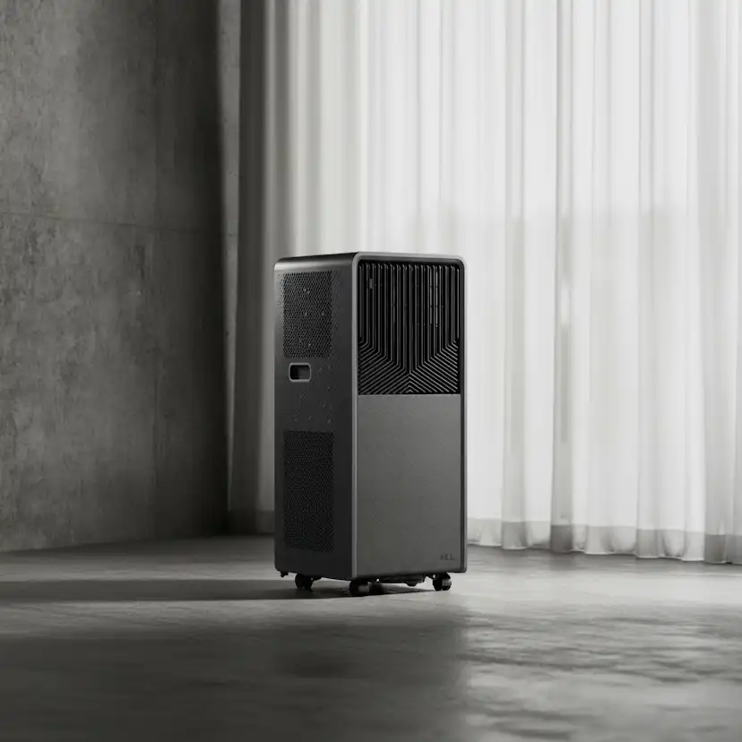 Portabel AC ELL Como 9000BTU 3-i-1 Kyla/Avfuktning/Ventilation