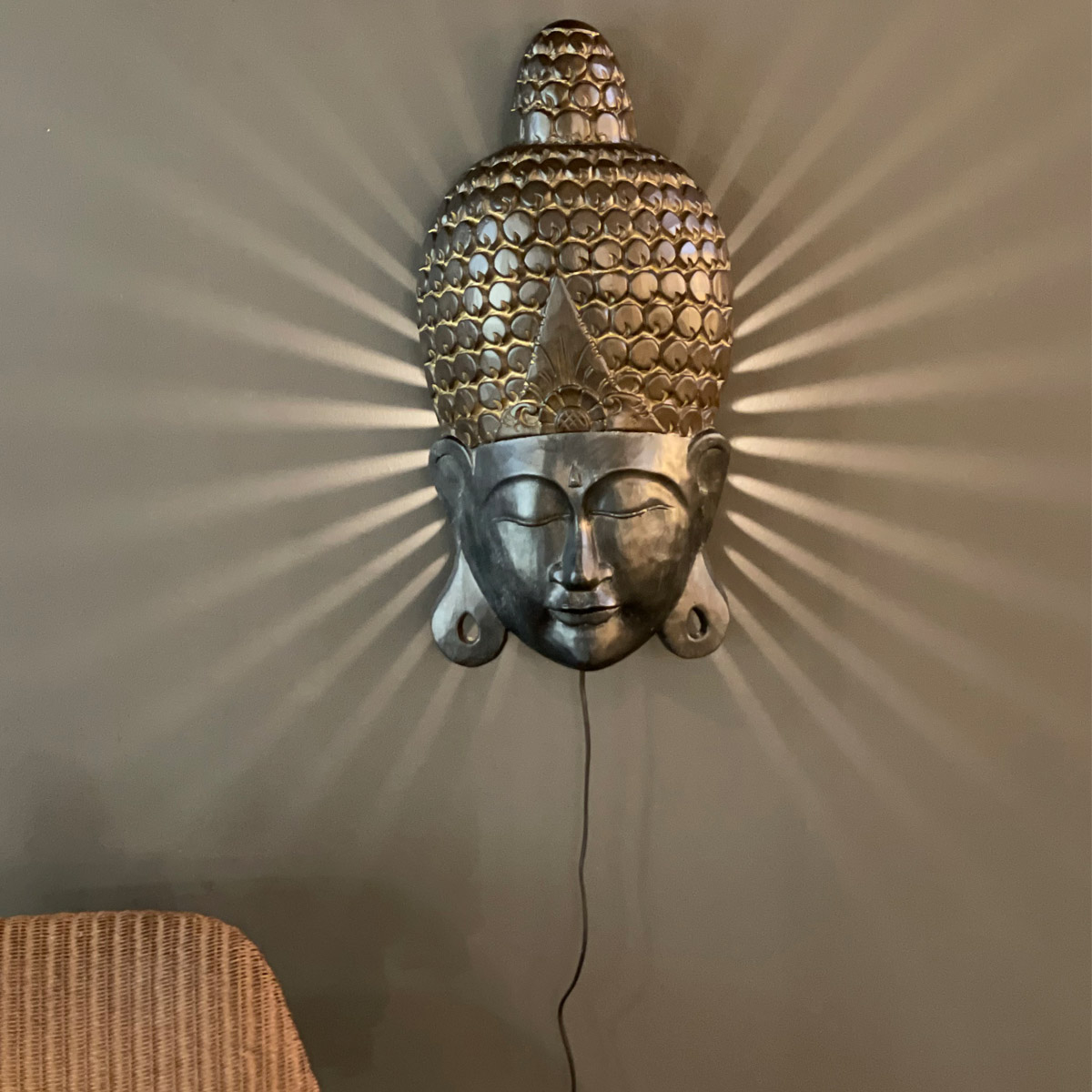 Vägglampa By Rydéns Busso H60 cm Svart