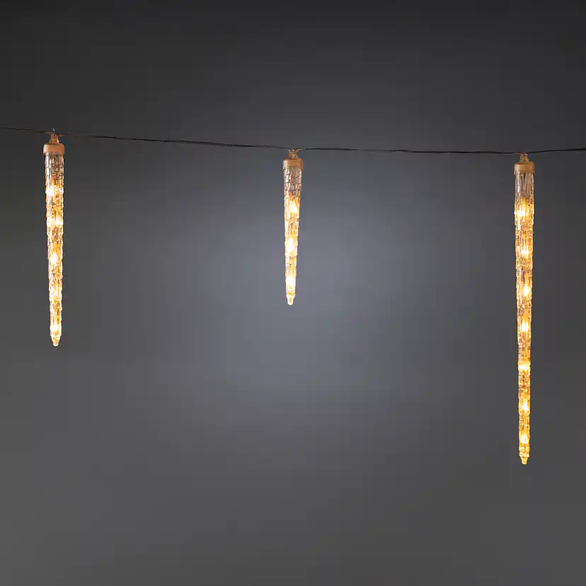 Ljusslinga Gnosjö Konstsmide Istappsljus LED 4,5m