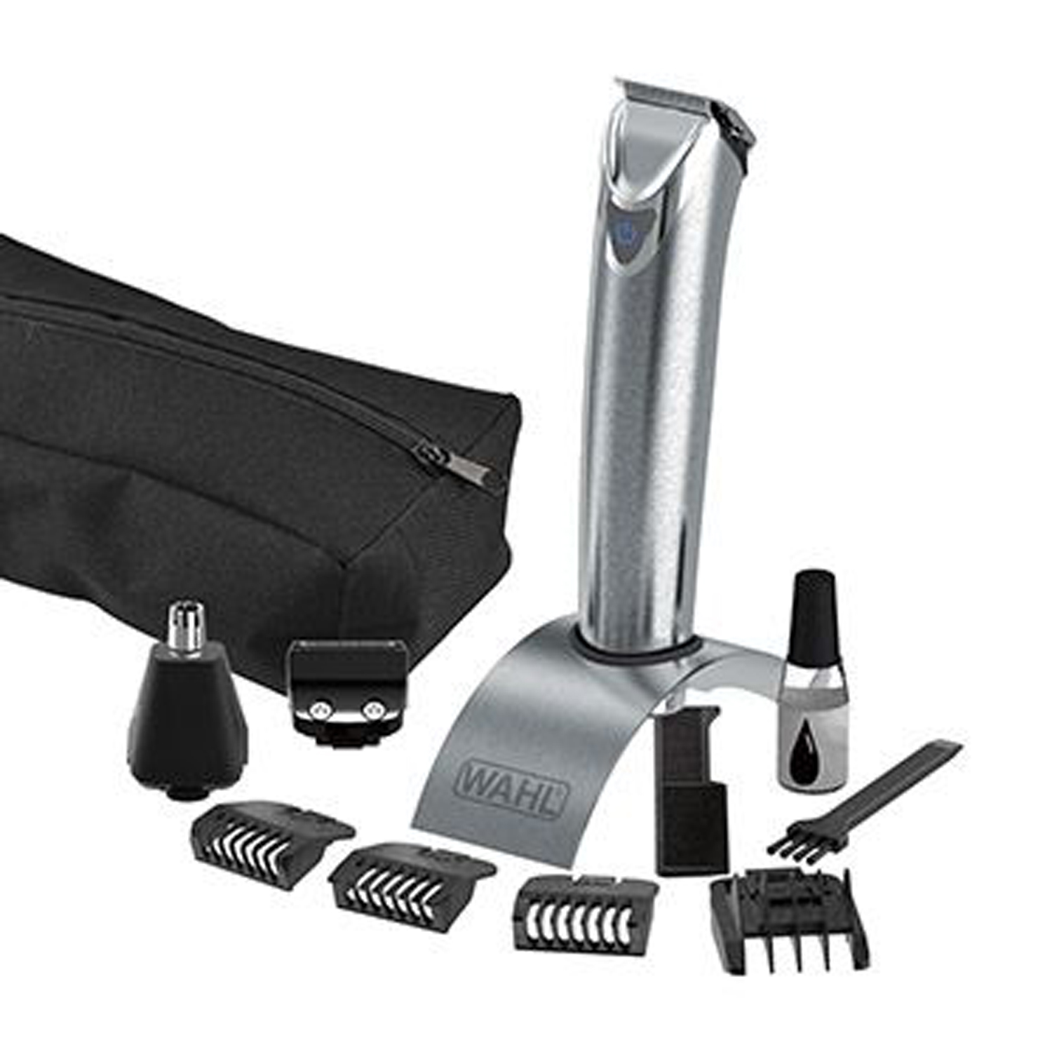 Skäggtrimmer Wahl Stainless Steel Li+ 9818-116 Metallisk Hårtrimmer