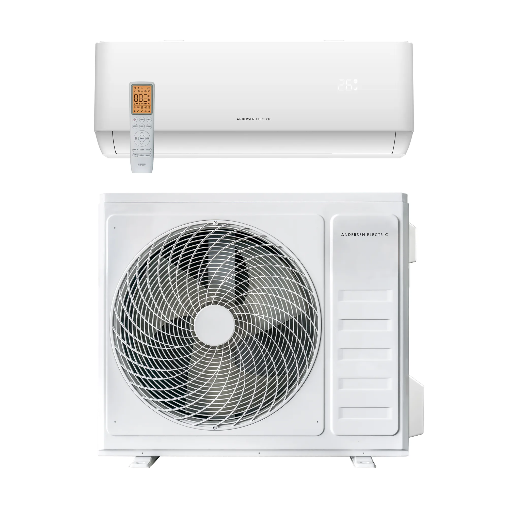 Luftvärmepump Andersen Electric Matpro 18 6,7kW Värme A++ SCOP 4,6 AC-funktion