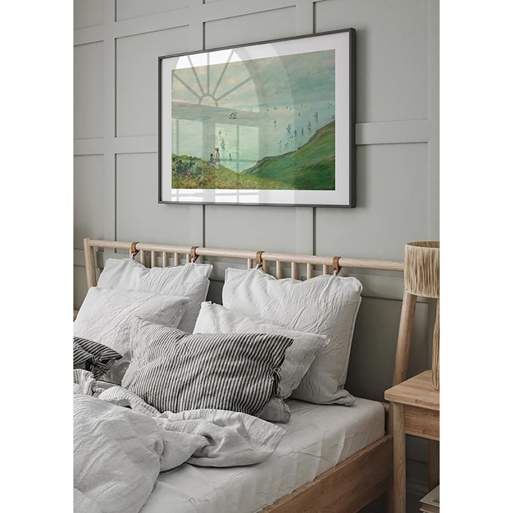 Poster Gallerix Cliffs at Pourville By Claude Monet