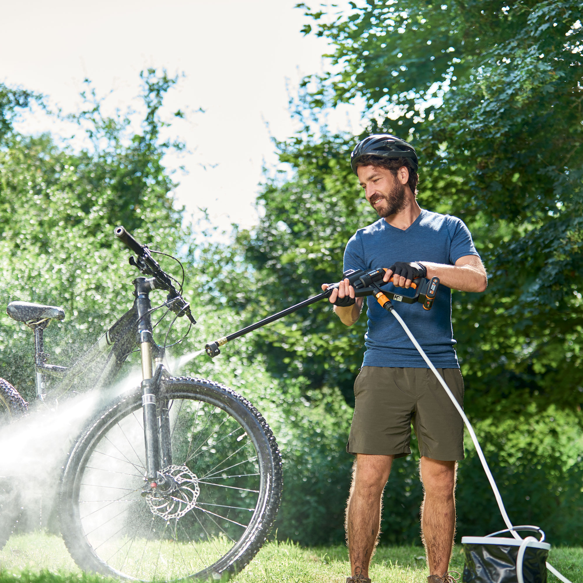 Högtryckstvätt Worx Hydroshot WG620E med Batteri