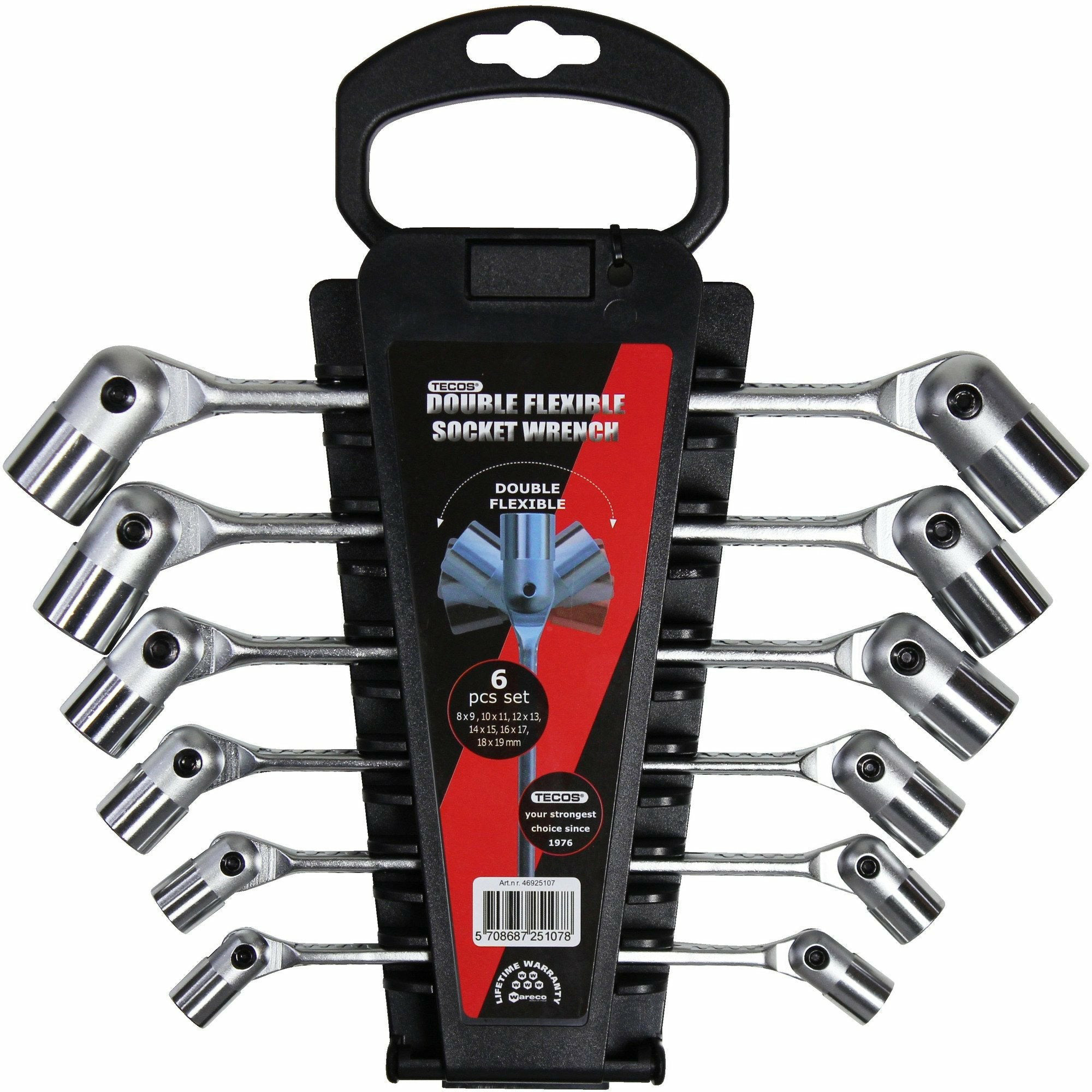 Lednyckelset Tecos T-8006 6 Delar