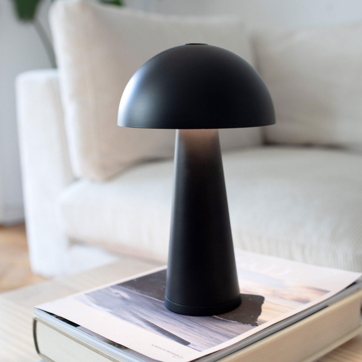 Bordslampa Markslöjd Fungi Uppladdningsbar